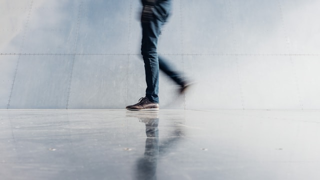 散歩は続かない